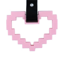 Load image into Gallery viewer, Brand New Minecraft Heart Pink Handle JDM TSURIKAWA Ring Subway Train Bus Handle Strap Charm Drift