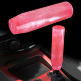 Brand New Universal Pink Pearl Long Stick Manual Car Gear Shift Knob Shifter M8 M10 M12