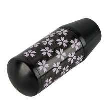 Load image into Gallery viewer, Brand New 9CM Universal Sakura Flower Black Carbon Fiber Manual Gear Stick Shift Knob Lever Shifter M12 M10 M8