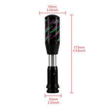 Load image into Gallery viewer, Brand New Universal HKS Black Carbon Fiber Automatic Gear Shift Knob Shifter Lever Head