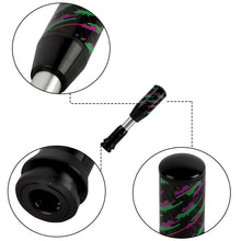 Load image into Gallery viewer, Brand New Universal HKS Black Carbon Fiber Automatic Gear Shift Knob Shifter Lever Head