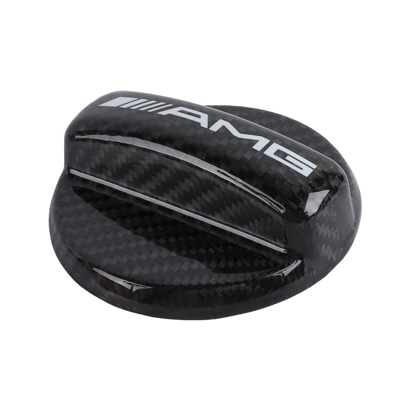 BRAND NEW UNIVERSAL MERCEDES BENZ AMG Real Carbon Fiber Gas Fuel Cap Cover For Mercedes Benz