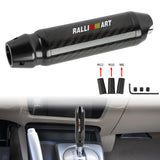 Brand New Ralliart Universal Real Carbon Fiber Black Aluminum Automatic Transmission Racing Gear Shift Knob