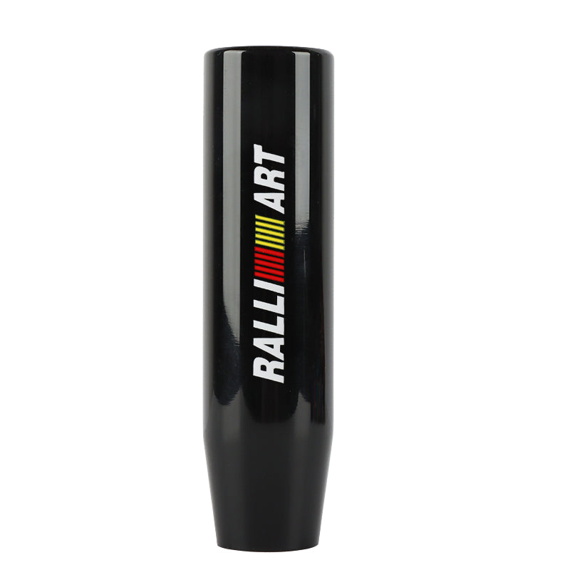 Brand New 15CM Ralliart Universal Glossy Black Long Stick Manual Car Gear Shift Knob Shifter M8 M10 M12