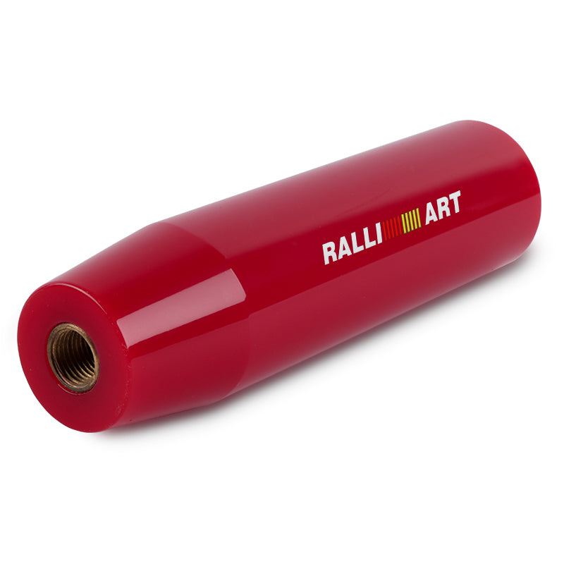 Brand New 15CM Ralliart Universal Glossy Red Long Stick Manual Car Gear Shift Knob Shifter M8 M10 M12