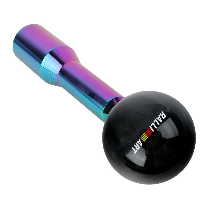 Brand New Universal Ralliart Pearl Black Ball Manual Gear Stick Shift Knob M8 M10 M12 & Neo Chrome Shifter Extender Extension