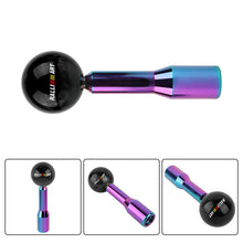 Load image into Gallery viewer, Brand New Universal Ralliart Pearl Black Ball Manual Gear Stick Shift Knob M8 M10 M12 &amp; Neo Chrome Shifter Extender Extension