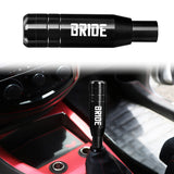 Brand New Universal JDM 13CM Bride Aluminum Black Automatic Gear Stick Shift Knob Lever Shifter