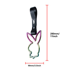 Load image into Gallery viewer, Brand New Playboy Bunny Shaped Neo Chrome JDM TSURIKAWA Subway Bus Handle Strap Charm Drift