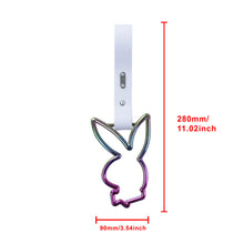 Load image into Gallery viewer, Brand New Playboy Bunny Shaped Neo Chrome JDM TSURIKAWA Subway Bus Handle Strap Charm Drift