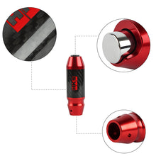 Load image into Gallery viewer, Brand New HKS Universal Real Carbon Fiber Red Aluminum Automatic Transmission Racing Gear Shift Knob