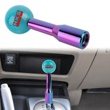 Brand New Universal HKS Pearl Teal Ball Manual Gear Stick Shift Knob M8 M10 M12 & Neo Chrome Shifter Extender Extension