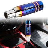 Brand New Universal JDM 13CM HKS Aluminum Burnt Blue Automatic Gear Stick Shift Knob Lever Shifter