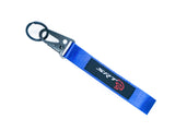 BRAND New JDM SRT Blue Racing Keychain Metal key Ring Hook Strap Lanyard Universal