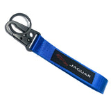 BRAND New JDM Jaguar Blue Racing Keychain Metal key Ring Hook Strap Lanyard Universal