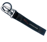 BRAND New JDM Jaguar Black Racing Keychain Metal key Ring Hook Strap Lanyard Universal