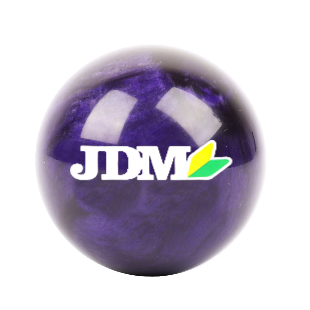 Brand New Universal JDM Pearl Purple 54mm Round Ball SHIFT KNOB M8 M10 M12