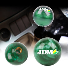 Load image into Gallery viewer, Brand New Universal JDM Pearl Green 54mm Round Ball SHIFT KNOB M8 M10 M12