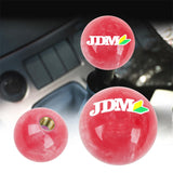 Brand New Universal JDM Pearl Red 54mm Round Ball SHIFT KNOB M8 M10 M12