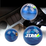 Brand New Universal JDM Pearl Blue 54mm Round Ball SHIFT KNOB M8 M10 M12