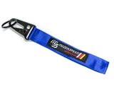 BRAND New JDM Mazdaspeed Blue Racing Keychain Metal key Ring Hook Strap Lanyard Universal