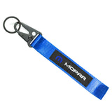 BRAND New JDM Mopar Blue Racing Keychain Metal key Ring Hook Strap Lanyard Universal