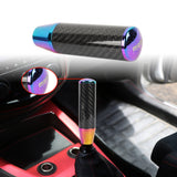 Brand New Universal Momo Neo-Chrome Carbon Fiber Manual Gear Stick Shift Knob Lever Shifter 13cm