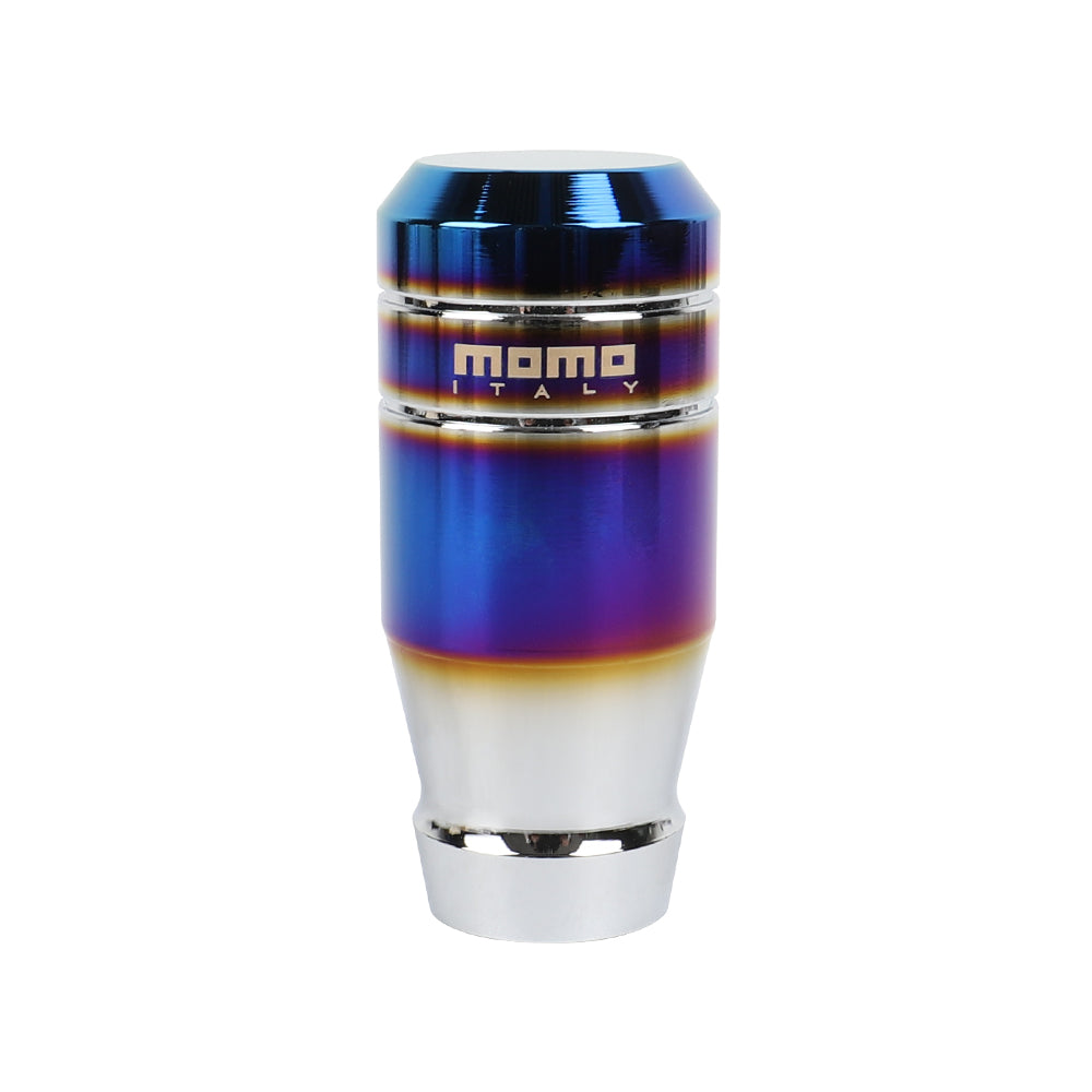 Brand New Universal MOMO Aluminum Burnt Blue Manual Car Gear MT Stick Shift Knob M8 M10 M12