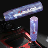 Brand New Universal Mazdaspeed Purple Pearl Long Stick Manual Car Gear Shift Knob Shifter M8 M10 M12