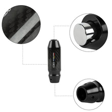 Load image into Gallery viewer, Brand New Mugen Universal Real Carbon Fiber Black Aluminum Automatic Transmission Racing Gear Shift Knob