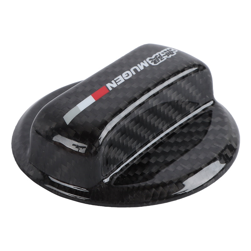 BRAND NEW UNIVERSAL MUGEN Real Carbon Fiber Gas Fuel Cap Cover For Honda / Acura