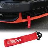 Brand New Universal Mugen Power High Strength Red Tow Towing Strap Hook For Front / REAR BUMPER JDM