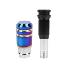 Load image into Gallery viewer, Brand New Universal Mugen Aluminum Burnt Blue Automatic Gear Shift Knob Shifter Lever Head