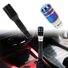 Load image into Gallery viewer, Brand New Universal Mugen Aluminum Burnt Blue Manual Car Gear MT Stick Shift Knob M8 M10 M12 &amp; Black Shifter Extender Extension