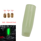 Brand New 12CM JDM Glow in the Dark Green Manual Car Gear Long Stick Shift Knob Shifter M8 M10 M12