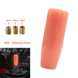 Brand New 12CM JDM Glow in the Dark Red Manual Car Gear Long Stick Shift Knob Shifter M8 M10 M12