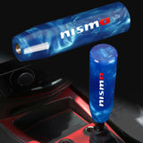 Brand New Universal Nismo Blue Pearl Long Stick Manual Car Gear Shift Knob Shifter M8 M10 M12