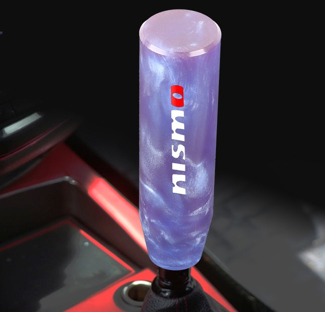 Brand New Universal Nismo Purple Pearl Long Stick Manual Car Gear Shift Knob Shifter M8 M10 M12