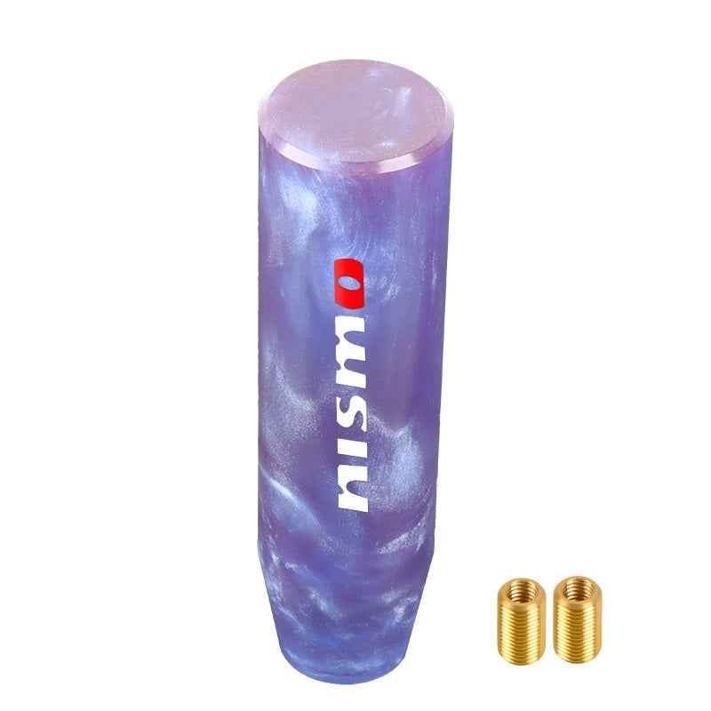 Brand New Universal Nismo Purple Pearl Long Stick Manual Car Gear Shift Knob Shifter M8 M10 M12