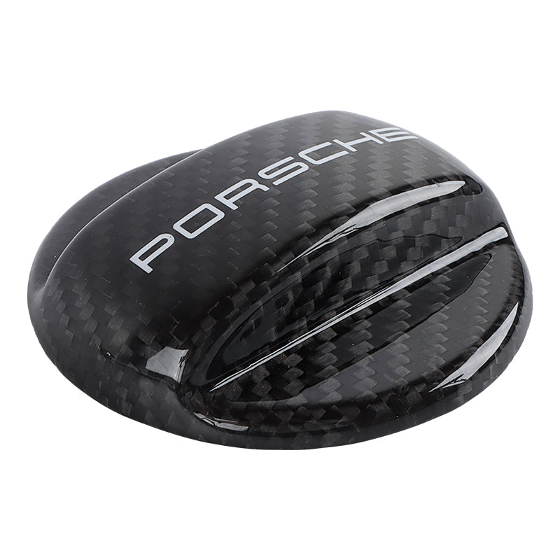 BRAND NEW UNIVERSAL Porsche Real Carbon Fiber Gas Fuel Cap Cover For Porsche