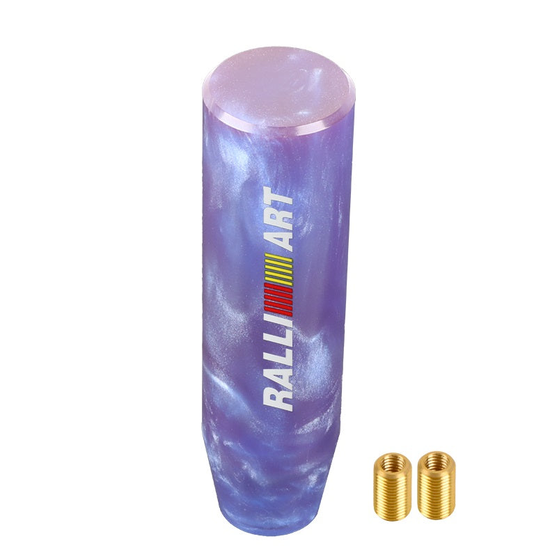 Brand New Universal Ralliart Purple Pearl Long Stick Manual Car Gear Shift Knob Shifter M8 M10 M12