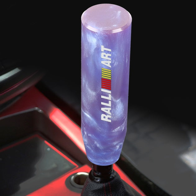 Brand New Universal Ralliart Purple Pearl Long Stick Manual Car Gear Shift Knob Shifter M8 M10 M12