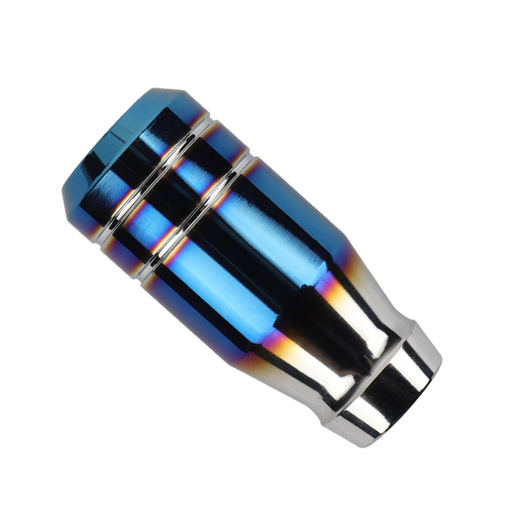 Brand New Universal Ralliart Aluminum Burnt Blue Manual Car Gear MT Stick Shift Knob M8 M10 M12