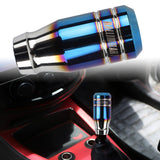 Brand New Universal Ralliart Aluminum Burnt Blue Manual Car Gear MT Stick Shift Knob M8 M10 M12