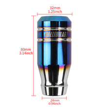 Load image into Gallery viewer, Brand New Universal Ralliart Aluminum Burnt Blue Manual Car Gear MT Stick Shift Knob M8 M10 M12