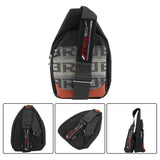 Brand New JDM TRD Black Backpack Molle Tactical Sling Chest Pack Shoulder Waist Messenger Bag