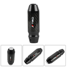 Load image into Gallery viewer, Brand New TRD Universal Real Carbon Fiber Black Aluminum Automatic Transmission Racing Gear Shift Knob