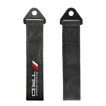 Load image into Gallery viewer, Brand New TRD Carbon Fiber High Strength Tow Towing Strap Hook For Front / REAR BUMPER JDM