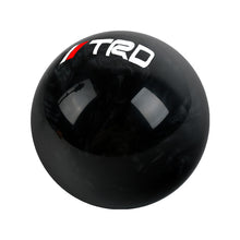 Load image into Gallery viewer, Brand New Universal TRD JDM Black Pearl 54mm Round Ball SHIFT KNOB M8 M10 M12