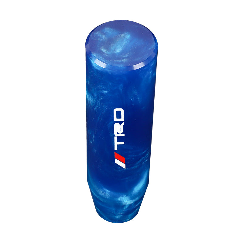 Brand New Universal TRD Blue Pearl Long Stick Manual Car Gear Shift Knob Shifter M8 M10 M12